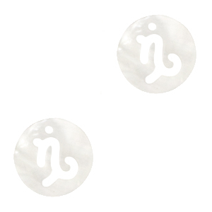 Shell pendants specials capricorn White (natural colour)