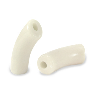 Acrylic beads tube Off White