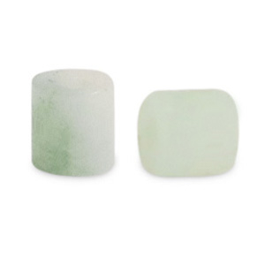Natural stone beads Serpentine and Marble disc 4x4mm Glacier Green