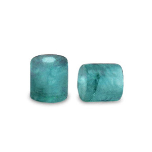 Natural stone beads Quartz disc 2x2mm Ocean Green