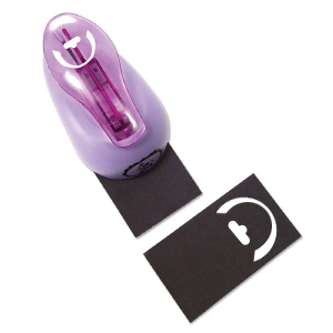 Beadsmith foldover hang-tag display punch Purple