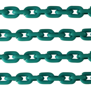 Acrylic chain 15mm matt Petrol Blue