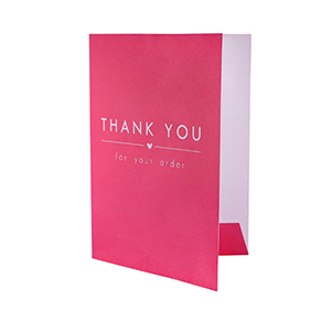 Invoice folder Magenta Pink