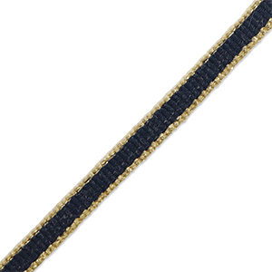 Ribbon Dark Blue-Gold