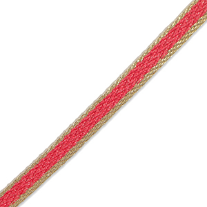 Ribbon Raspberry Pink-Gold