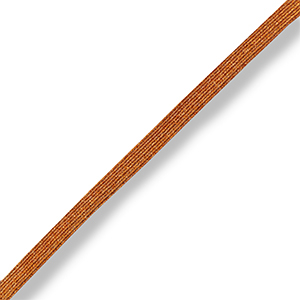 Elastic Ibiza ribbon Maya Gold Orange Metallic