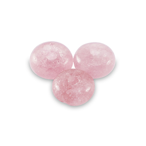 Natural stone beads common opal rondelle 4mm Light Pink