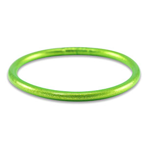Inspired temple bangles 5mm size M Lime Green