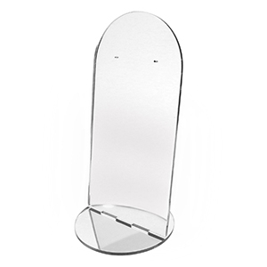 Plexx jewellery display for earrings Silver