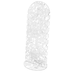 Plexx jewellery display for bracelets White Pearl Shine