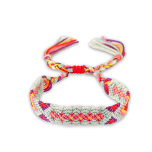 Ready-made Bracelets Soft Turquoise Blue-Pink