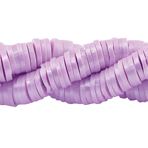 Katsuki beads 4mm Lilac Purple-Pearl Shine Coating