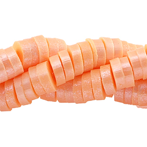 Katsuki beads 4mm Dahlia Orange-Pearl Shine Coating