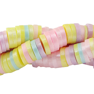 Katsuki beads 6mm Multicolour-Pearl Shine Coating