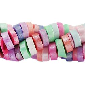 Katsuki beads 4mm Multicolour-Pearl Shine Coating