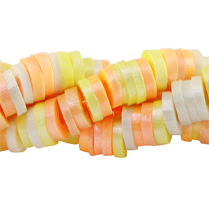 Katsuki beads 4mm Multicolour-Pearl Shine Coating