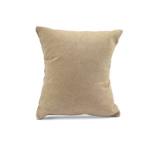 Jewellery display cushion velvet Taupe Brown