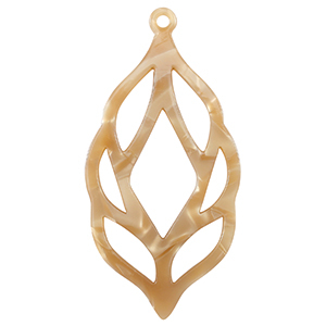 Resin pendants Sand Brown