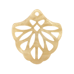 Resin pendants Sand Beige