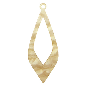 Resin pendants Sand Beige