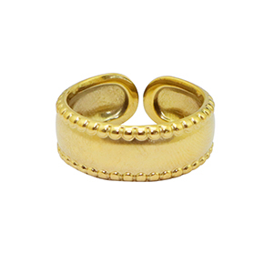 Stainless steel rings Gold