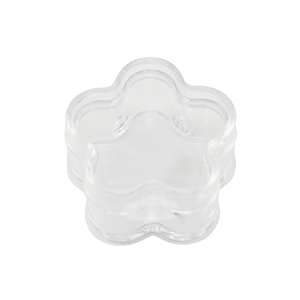 Jewelry storage trays flower Transparent