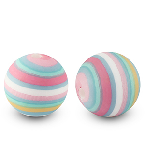 silicone beads 15mm Multicolor