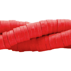 Katsuki beads 6mm Port Red