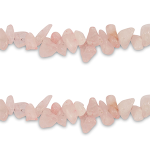 Chipstone beads Crystal Light Pink
