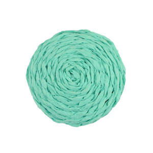 Raffia pendants 25mm Green