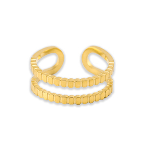 Stainless steel rings Gold