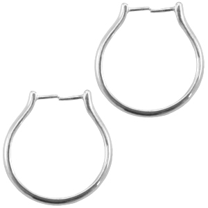 DQ metal ring (for bead) Antique silver (nickel free)