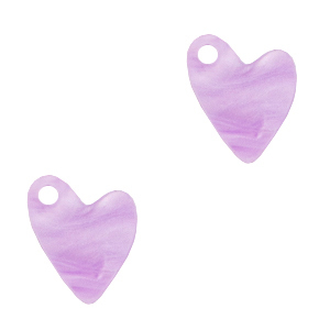 Plexx charms heart Lilac Pink