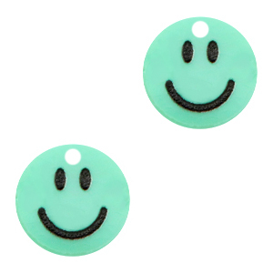Plexx charms smiley Mint Green