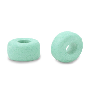 DQ greek ceramic beads 7mm Light Turquoise