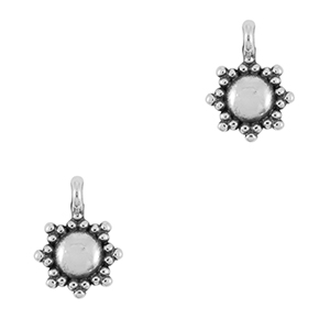 DQ European metal charms Antique Silver (nickel free)