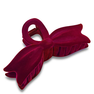 Hair accessories hair clamp Bow Red