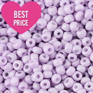 Glass seed beads 12/0 (2mm) Lilac