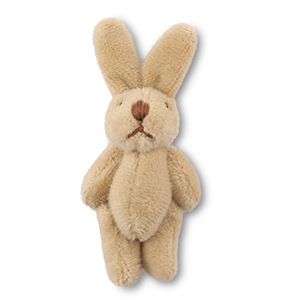 Statement charms rabbit Light Brown