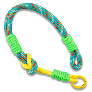 Trendy phone cord Turquoise-Yellow-Neon Green-Red