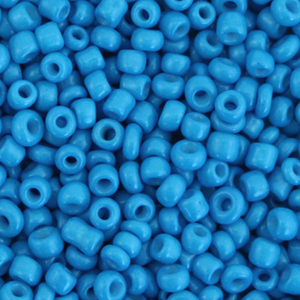 Glass seed beads 8/0 (3mm) Palace Blue