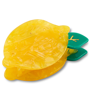 Hair accessories hair claw lemon Yellow-Green-Gold