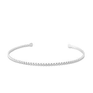 Stainless steel bracelets bangle Silver