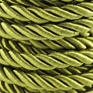 Trendy cord twisted 10mm Olive Green