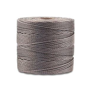 Nylon S-Lon cord 0.5mm Silver Grey