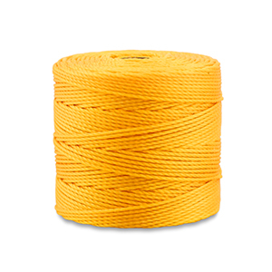 Nylon S-Lon cord 0.5mm Yellow Gold