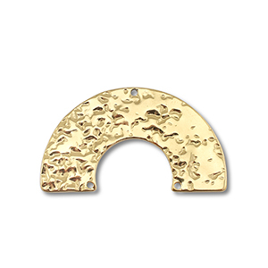 Stainless steel charms / connector arch Gold
