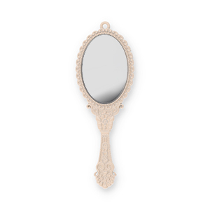 Statement charms mirror Beige