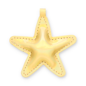 Statement charms star Gold Holographic