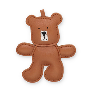 Statement charms bear Brown-Beige-Black